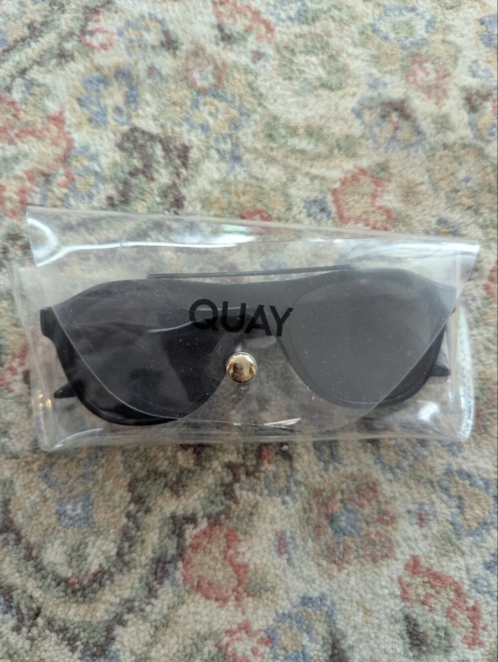 Quay Men's High Top Polarized Aviator Sunglasses